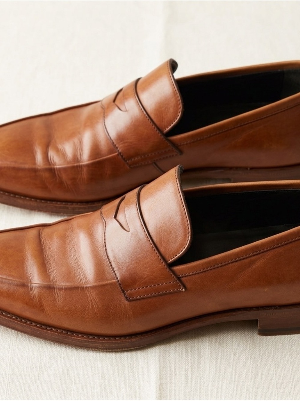 Ermenegildo Zegna Couture "XXX" Penny Loafers (with box!)